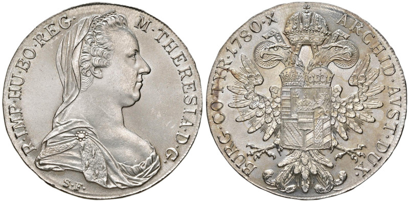 AUSTRIA Tallero 1780 Riconio - AG (g 28,07)

Status: FDC