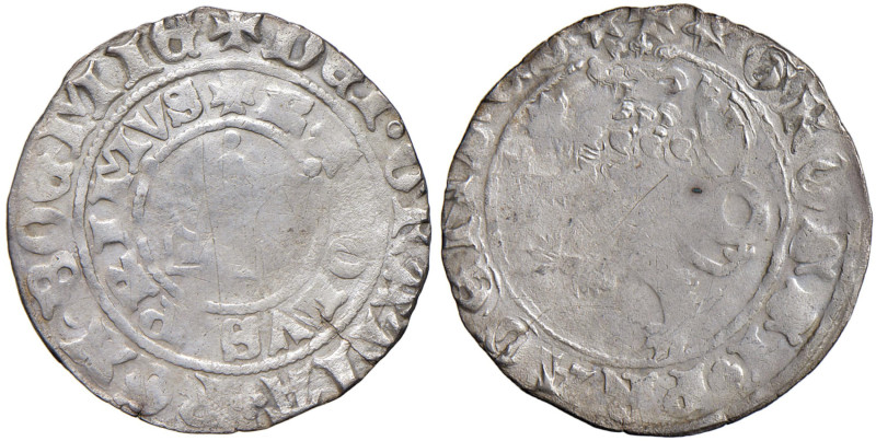 BOEMIA John I di Lussemburgo (1310-1346) Groschen - Don. 817 AG (g 3,26) Tosato...