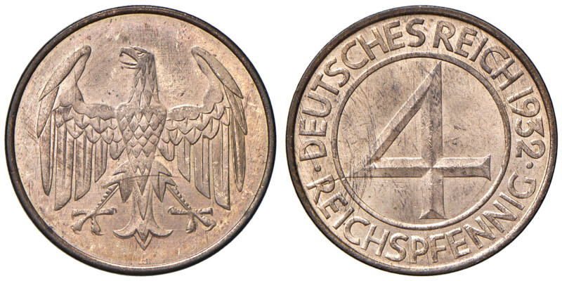 GERMANIA 4 Reichspfennig 1936 A - KM 75 BR (g 5,11)

Status: FDC