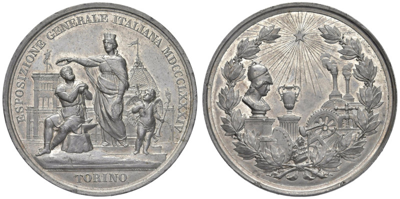 Torino - Esposizione Generale Italiana 1884 - Opus: Speranza MA (g 57,72 - Ø 52 ...