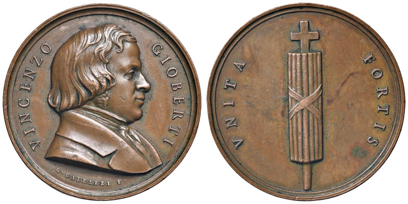 Vincenzo Gioberti (1801-1852) - Medaglia 1901 - Centenario della nascita - Opus:...