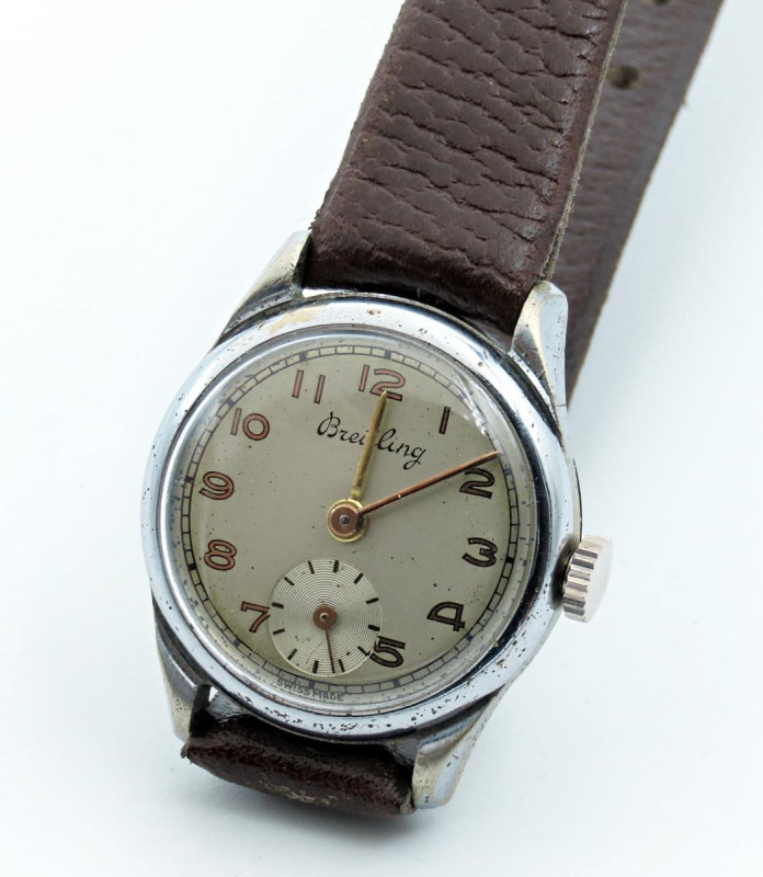 BREITLING -Lady- Numero di serie 80XXX. Cal.80 a carica manuale. Cassa in acciai...