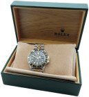 ROLEX GMT Master II. "Nipple Dial". Referenza 16753 Cal. 3075 a carica automatica. Numero di serie 62XXXXX. Cassa in acciaio con diametro da 40mm. Ghi...