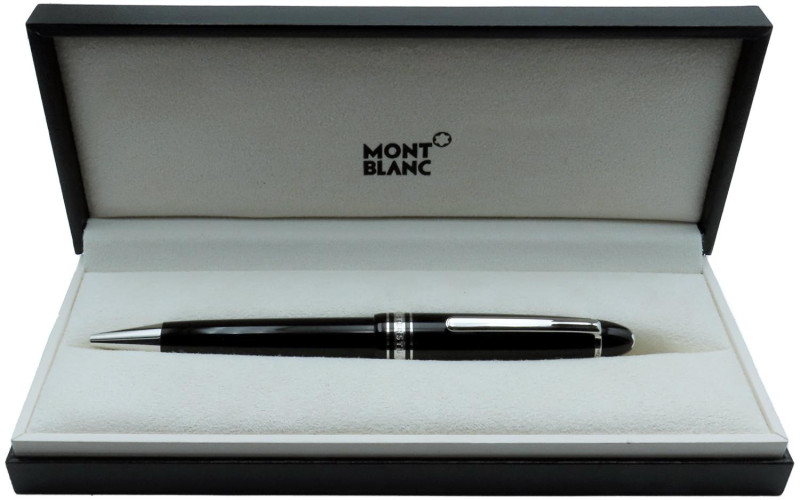 MONTBLANC -Penna a sfera- Serie “Meisterstück Pix” Corpo e cappuccio in resina n...