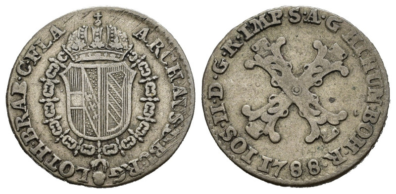 AUSTRIAN NETHERLANDS. 10 Liards 1788. Mi (2,26 g). BB