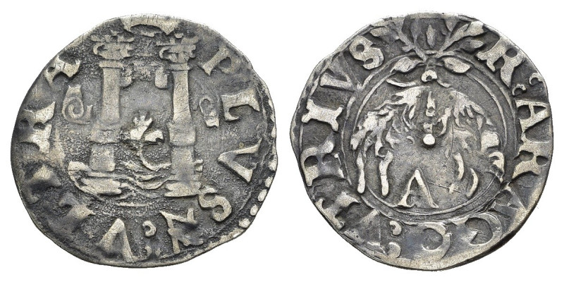 NAPOLI. Carlo V d'Asburgo (1516-1556). Cinquina. Ag (0,67 g) sigla A. Magliocca ...