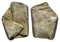 JUDAEA.(Circa 13th-5th century BC).Cut AR Hacksilver Dishekel.

Condition : Nicely toned.Good very fine.

Weight : 2.41 gr
Diameter : 13 mm