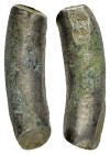 JUDAEA.(Circa 13th-5th century BC).Cut AR Hacksilver Dishekel.

Condition : Nicely toned.Good very fine.

Weight : 13.35 gr
Diameter : 8 mm