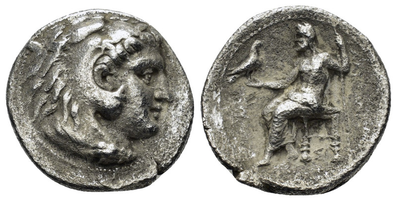 KINGS of MACEDON. Alexander III The Great.(336-323 BC).Sidon.Tetradrachm. 

 Obv...