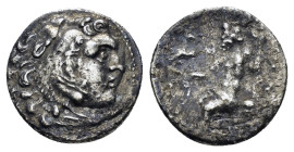 KINGS of MACEDON. Alexander III The Great.(336-323 BC). Drachm.

Condition : Nicely toned.Good very fine.

Weight : 3.70 gr
Diameter : 18 mm