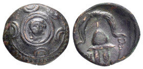 KINGS of MACEDON. Alexander III The Great. (336-323 BC).Miletos or Mylasa.Ae.

Condition : Good very fine.

Weight : 3.14 gr
Diameter : 12 mm