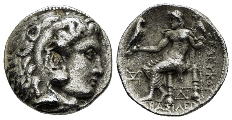 SELEUKID KINGS of SYRIA.Seleukos I Nikator (312-281 BC).Sardes. Tetradrachm.

Ob...