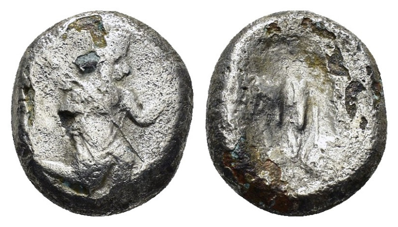 ACHAEMENID EMPIRE.Time of Darios I to Xerxes II.(485-420 BC).Sardes.Siglos.

Obv...