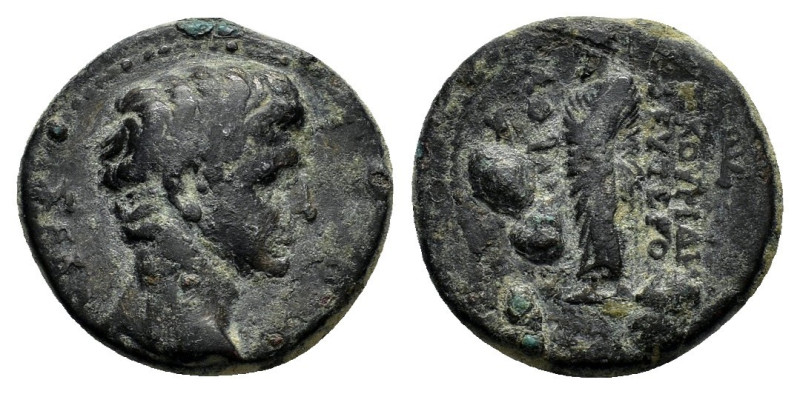 PHRYGIA. Laodicea ad Lycum. Tiberius (14-37). Ae. 

Obv : ΣΕΒΑΣΤΟΣ.
Bare head ri...