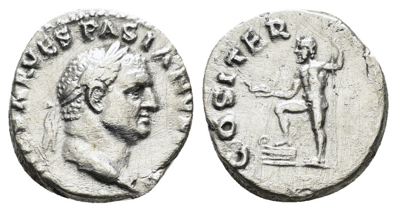 VESPASIAN.(circa 70).Lugdunum.Denarius.

Obv : IMP CAESAR VESPASIANVS AVG TR P.
...