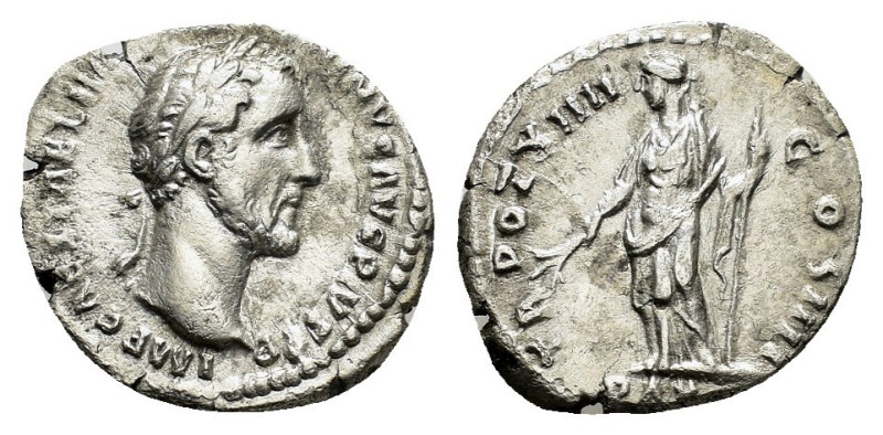 ANTONINUS PIUS (138-161).Denarius. Denarius. 

Obv : IMP CAES T AEL HADR ANTONIN...