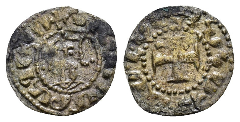 CILICIAN ARMENIA.Levon V.(1373-1393).Sis.Denier.

Obv : Crowned bust facing.

Re...