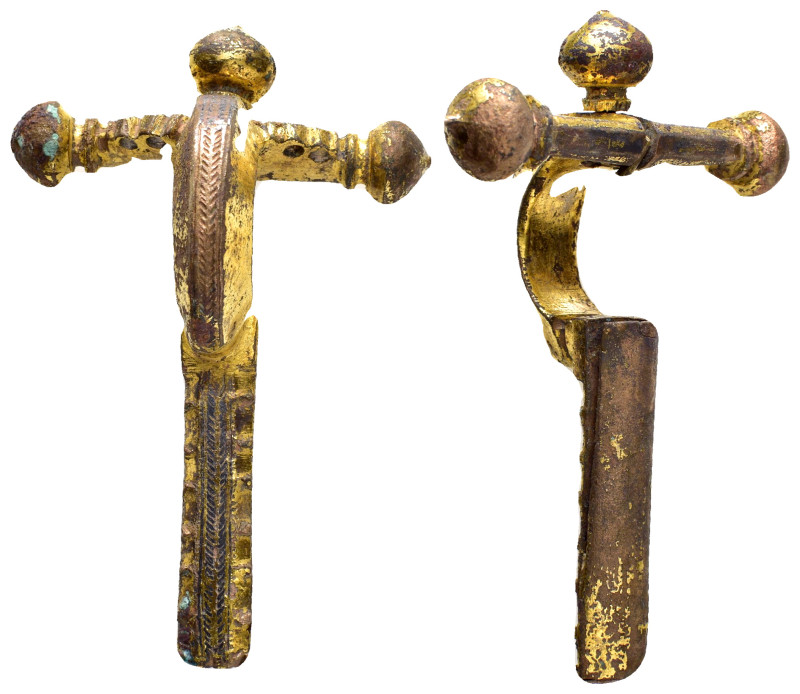 GREEK BRONZE FIBULA.(4th-3th Century BC).Ae.


Condition : Good very fine.

Weig...