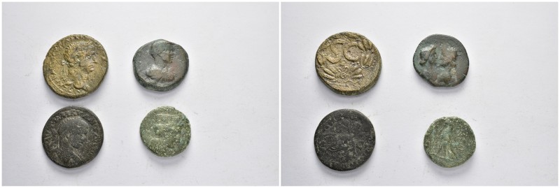 ANCIENT BRONZE COINS.SOLD AS SEEN.NO RETURN.