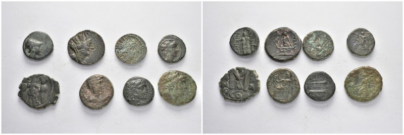 ANCIENT BRONZE COINS.SOLD AS SEEN.NO RETURN.