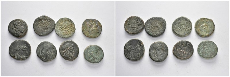 ANCIENT BRONZE COINS.SOLD AS SEEN.NO RETURN.