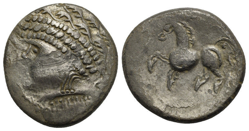 Central Europe, Noricum (East). Tetradrachm circa 2nd-1st century BC, AR 25.39 m...