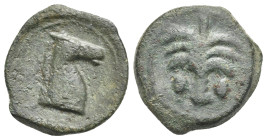The Carthaginians in Sicily and North Africa, uncertain mint in Sicily. Bronze circa 340-320 BC, AE 21.46 mm, 6.10 g. 
VF