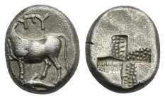 Thrace. Byzantion. Half Siglos circa 340-320, AR 12.62 mm, 2.42 g.
About VF