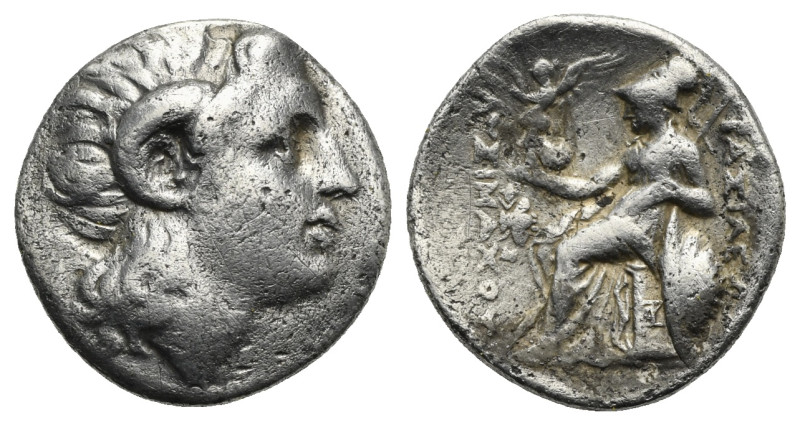 Kings of Thrace, Ephesos. Drachm circa 294/87 BC, AR 18.72 mm, 4.17 g. 
Good Fin...