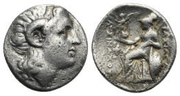 Kings of Thrace, Ephesos. Drachm circa 294/87 BC, AR 18.72 mm, 4.17 g. 
Good Fine