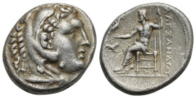 Kingdom of Macedon, Alexander III. Tetradrachm 336-323 BC, AR 26.99 mm, 16.66 g.
VF