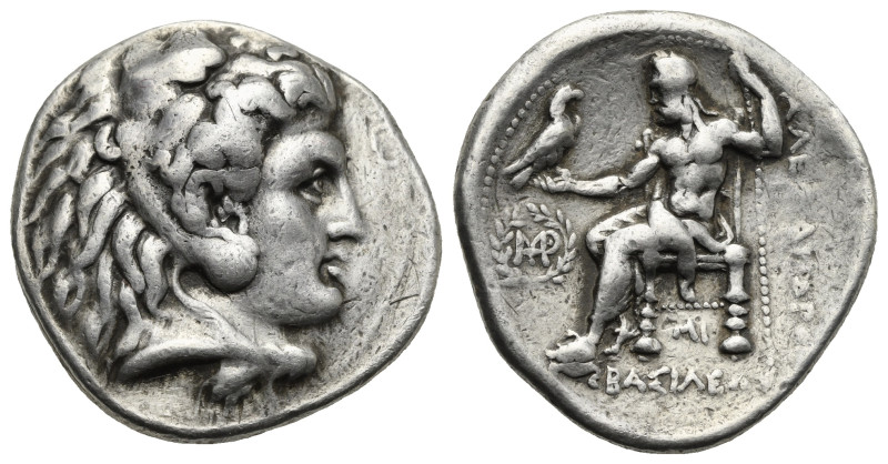 Kingdom of Macedon, Alexander III. Tetradrachm 336-323 BC, AR 28.31 mm, 17.00 g....