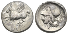 Akarnania, Thyrrheium. Stater circa 320-280 BC, AR 22.09 mm, 8.53 g. 
VF