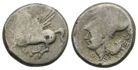 Akarnania, Thyrrheium. Stater circa 320-280 BC, AR 20.33 mm, 8.55 g. 
Good Fine