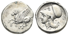 Akarnania, Thyrrheium. Stater circa 320-280 BC, AR 20.68 mm, 8.61 g. 
VF/Good VF