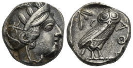 Attica, Athens. Tetradrachm 450-404 BC, AR 23,02 mm, 17.15 g. 
VF