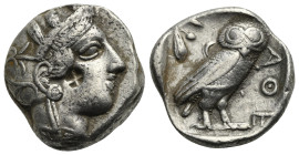 Attica, Athens. Tetradrachm circa 450-404 BC, AR 23,83 mm, 17.18 g. 
VF