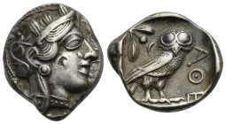 Attica, Athens. Tetradrachm circa 450-404 BC, AR 27,07 mm, 17.11 g. 
VF