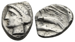 Paphlagonia, Sinope. Drachm circa 330-300 BC, AR 19.82 mm, 5.59 g.
Near Fine
