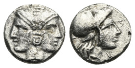 Mysia, Lampsakos. Diobol circa 4th-3rd century, AR 11.40 mm, 1.20 g.
Near Very Fine.