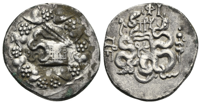 Mysia, Pergamon. Cistophoric Tetradrachm circa 133-67 BC, AR 25.96 mm, 12.29 g.
...