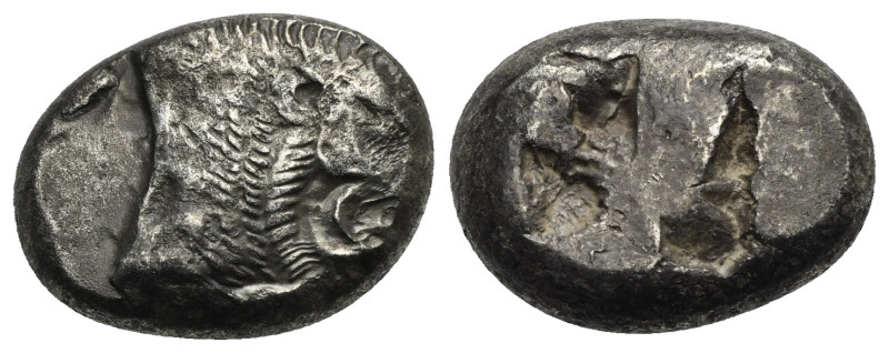 Caria, Mylasa? Stater circa 520-450 BC, AR 20.70 mm, 10.80 g.
Fine.