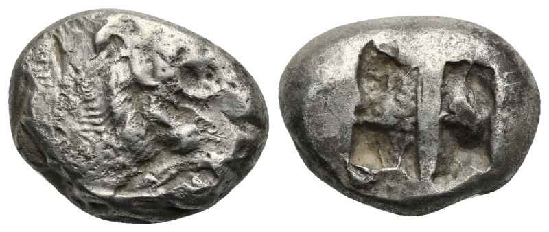 Caria, Mylasa? Stater circa 520-450 BC, AR 20.63 mm, 11.01 g.
Fine