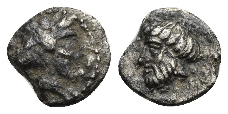 Cilicia, Nagidos. Obol circa 400-380 BC, AR 10.50 mm, 0.72 g. 
Good Fine