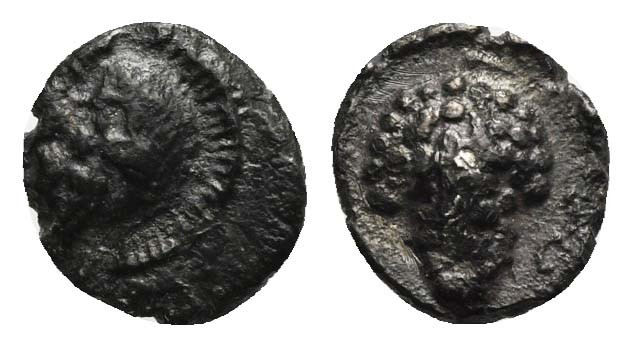 Cilicia, Soloi. Obol circa 350-300 BC, AR 9.06 mm, 0.63 g. 
About VF