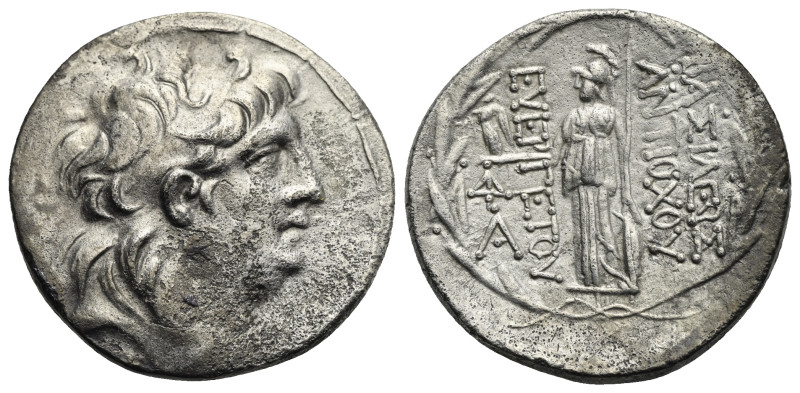 Kings of Cappadocia, Eusebia-Mazaka. Tetradrachm circa 114/3-109/8 BC, AR 29.68 ...