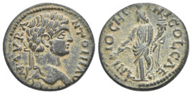 Pisidia, Antioch. Caracalla, 198-217. Bronze, AE 22.84 mm, 6.37 g.
Good VF