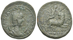 Cilicia, Anazarbus. Herennia Etruscilla, wife of Traianus Decius. Bronze 269, Æ 31.41 mm, 15.39 g.
About VF