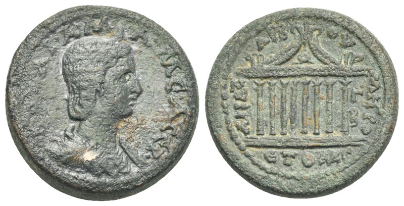 Cilicia, Anazarbus. Iulia Mamea Augusta, mother of Severus Alexander, 222-235. T...