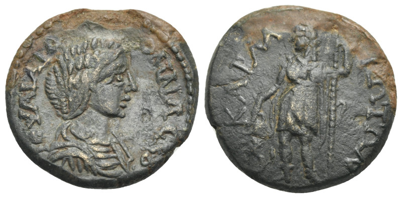 Cilicia, Carallia. Iulia Domna Augusta (wife of Septimius Severus) 193-217. Bron...